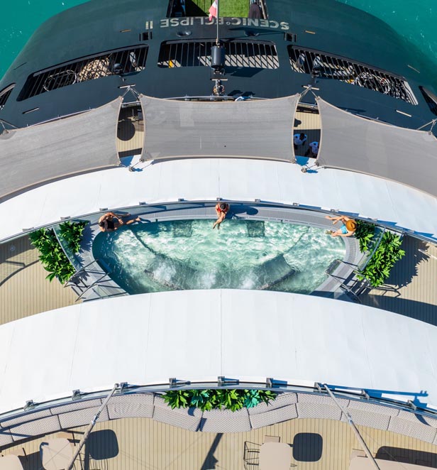 Scenic Eclipse II Senses Spa and pool