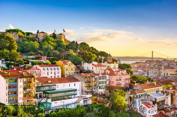 Lisbon skyline, Portugal