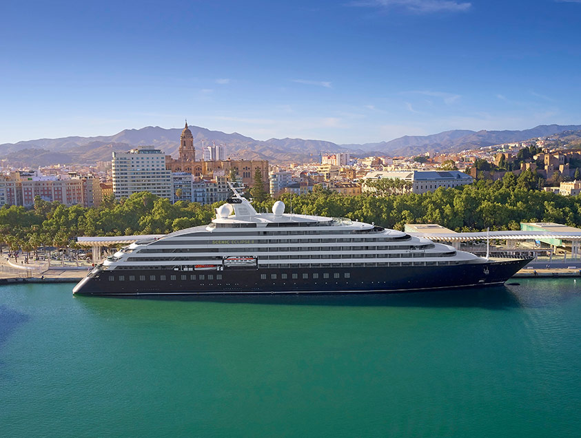 Scenic Eclipse in Malaga, Spain