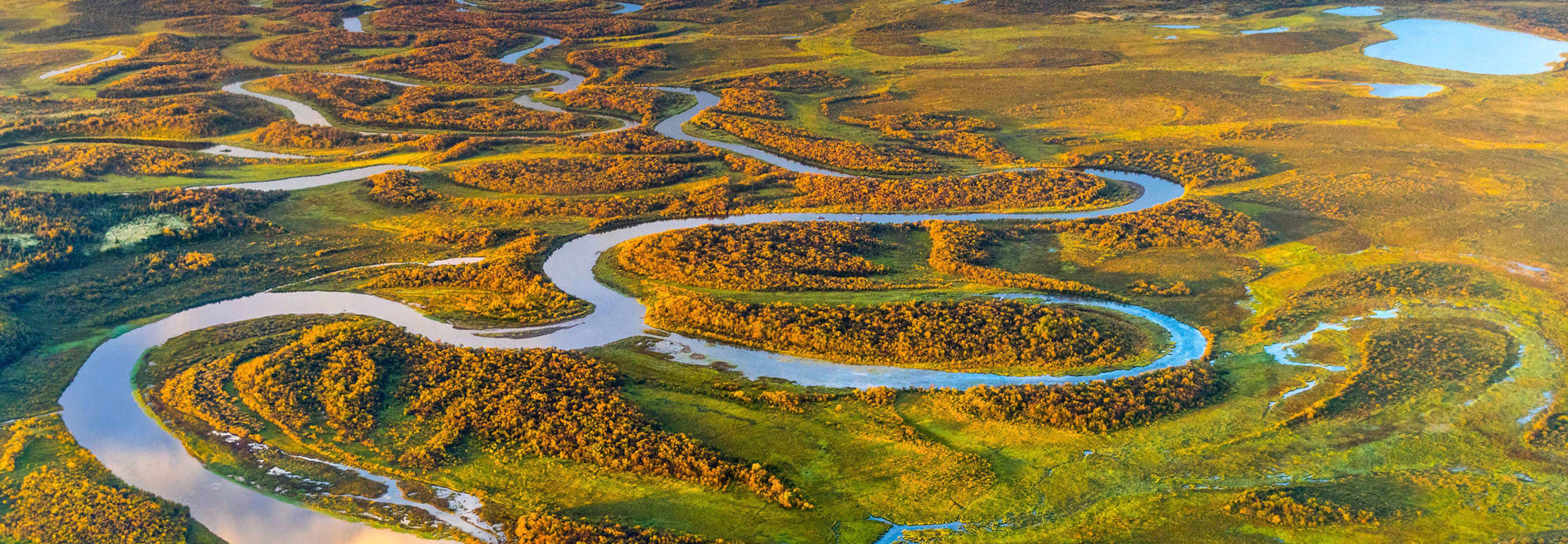 Views from an Arctic Circle flight
