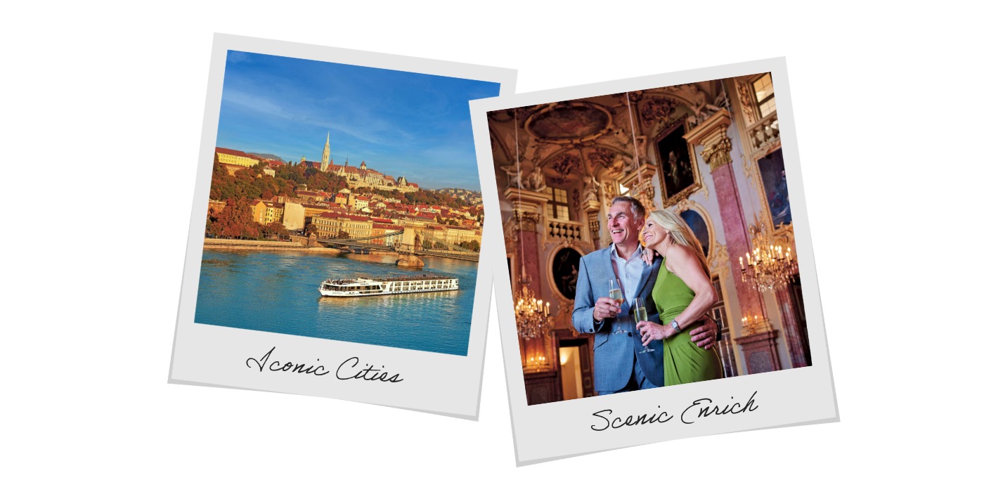 polaroids showing ERC river cruise memories 