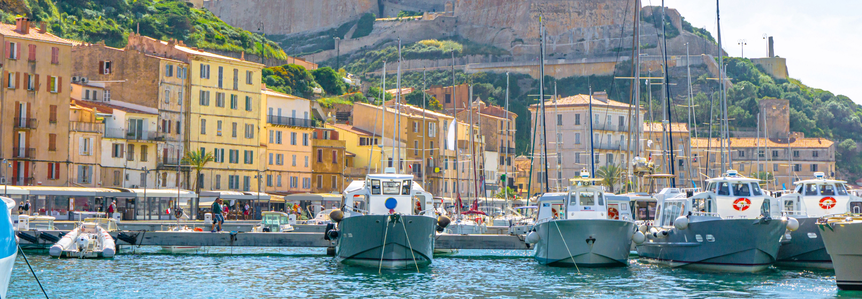 Where pastel façades meet the timeless citadel of Corsica