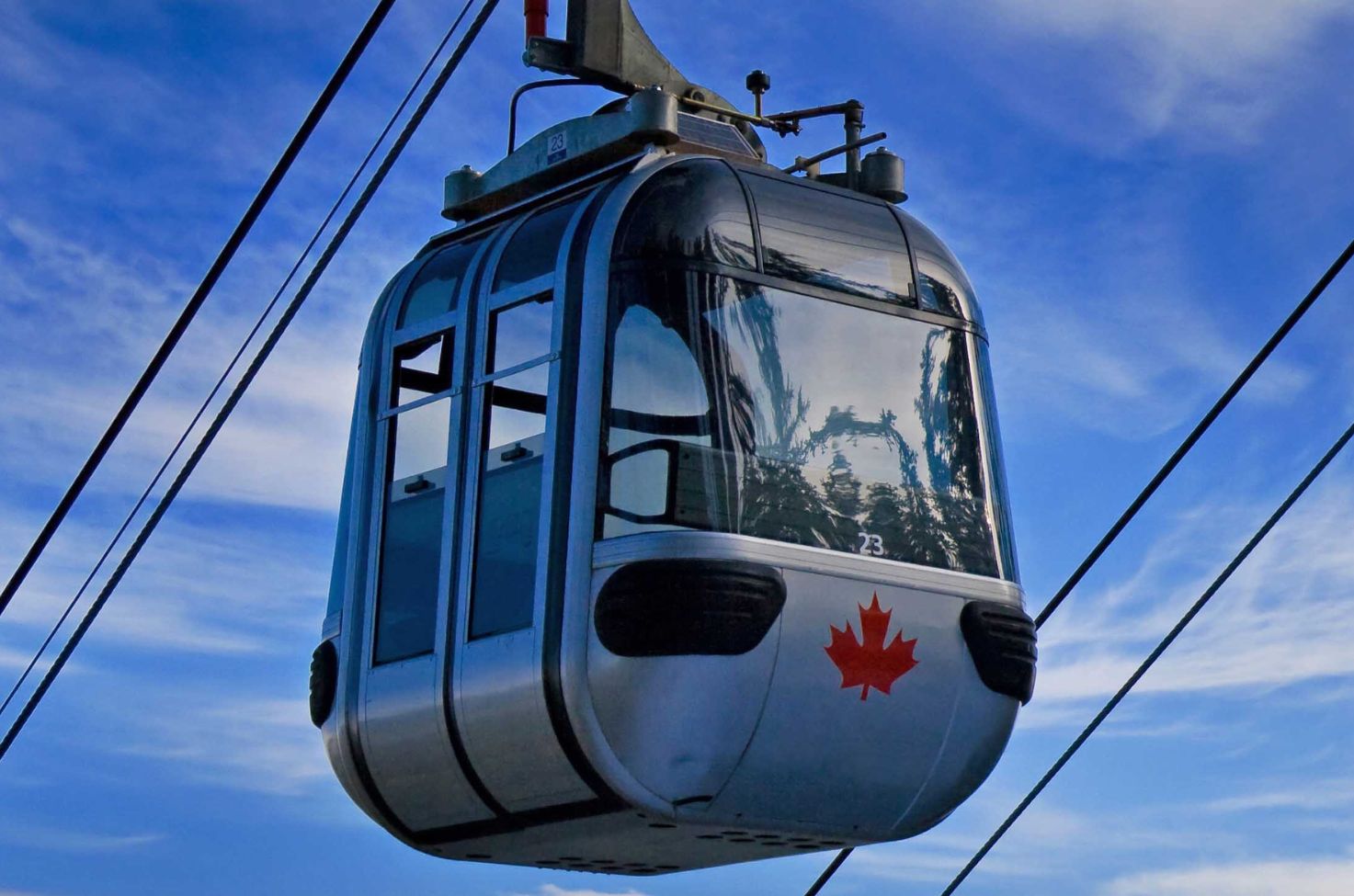 Gondola ride, Sulphur Mountain, Banff 